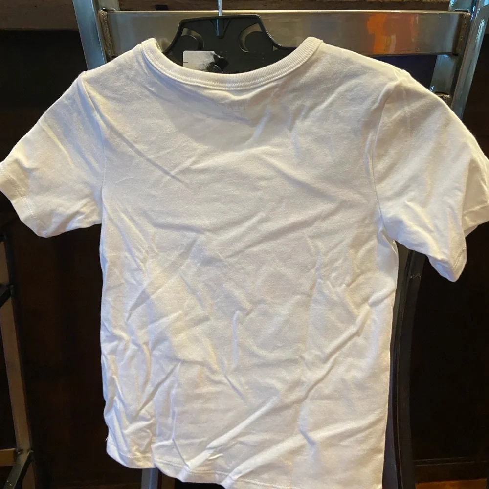 The Childrens Place White T-Shirt Colorful Pre-K Graphic‎ Design Kids Cotton Tee